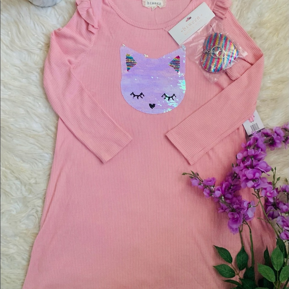 NWT Adorable Girls Dress with key chain!